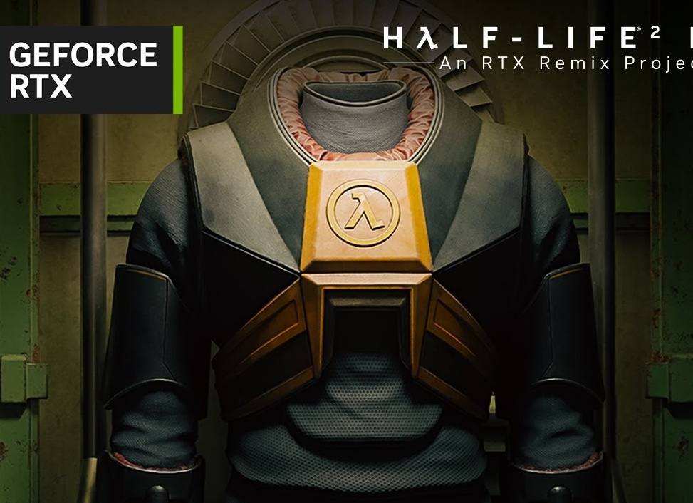 NVIDIA анонсировала ремастер Half-Life 2 с RTX